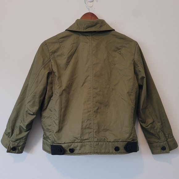 Coach Military Reversible Jacket Cotton/ Silk Blend Jacket Size XS - Picture 13 of 16